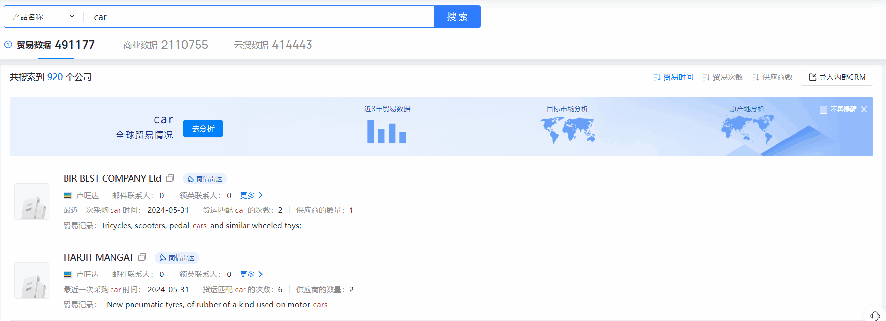 卢旺达海关数据,海关数据,腾博会官网海关数据
